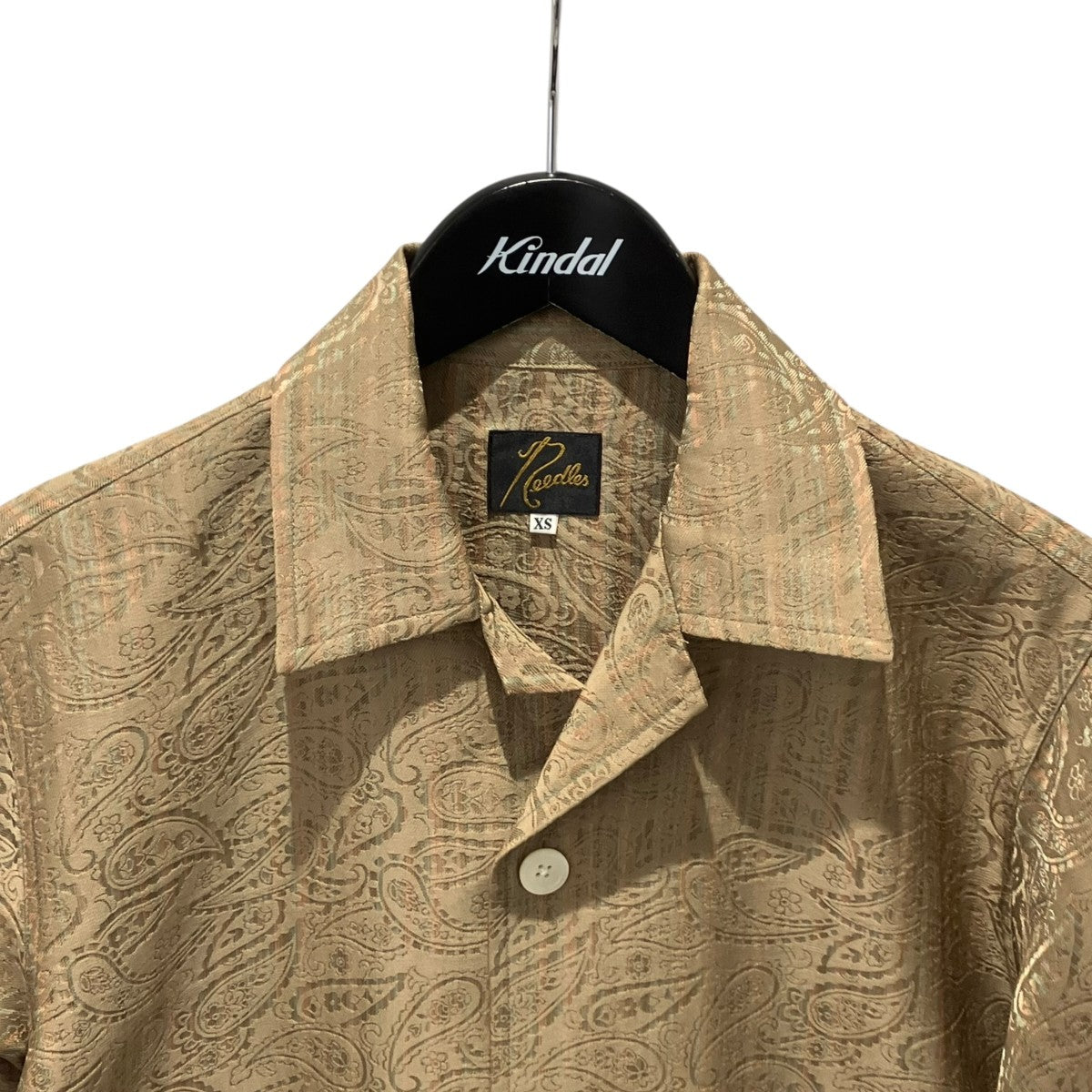 Needles IN085 Cabana shirt - Paisley Jqオープンカラーシャツ 古着・中古-3枚目のアイテム画像
