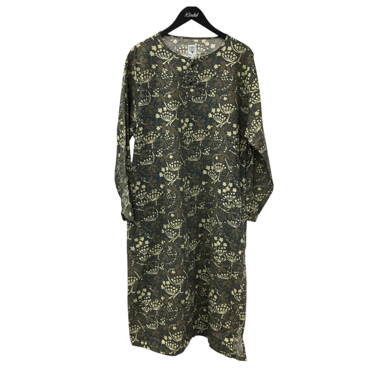 south2 west8 KP876 Henley Neck Shirt Dressワンピース 古着・中古-1枚目のアイテム画像