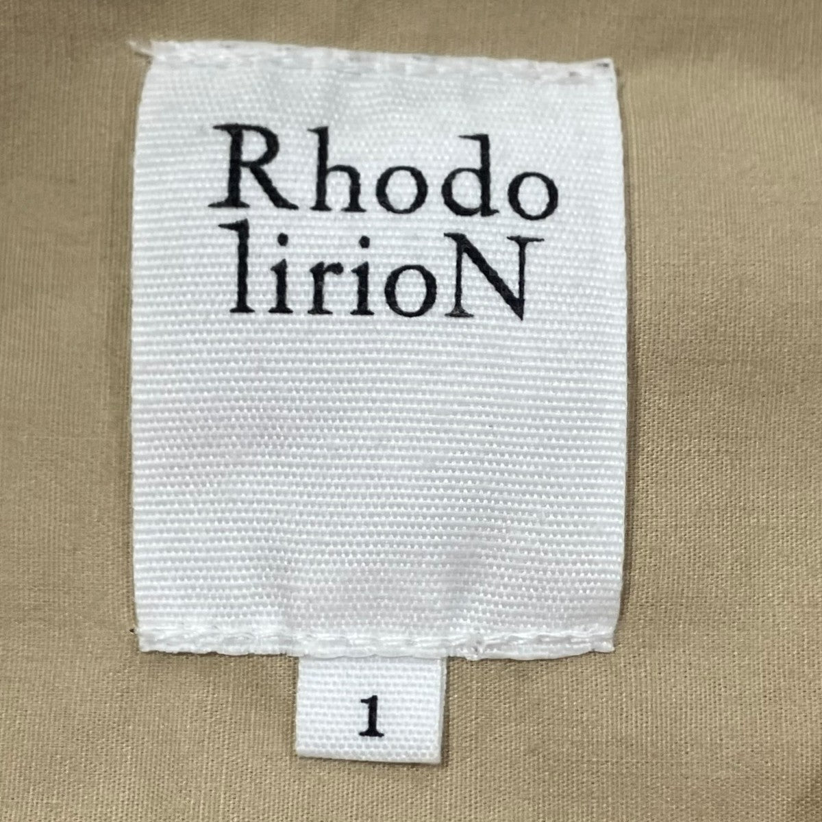 RhodolirioN RV1019 ワッペンミリタリーSSシャツ半袖シャツ 古着・中古-5枚目のアイテム画像
