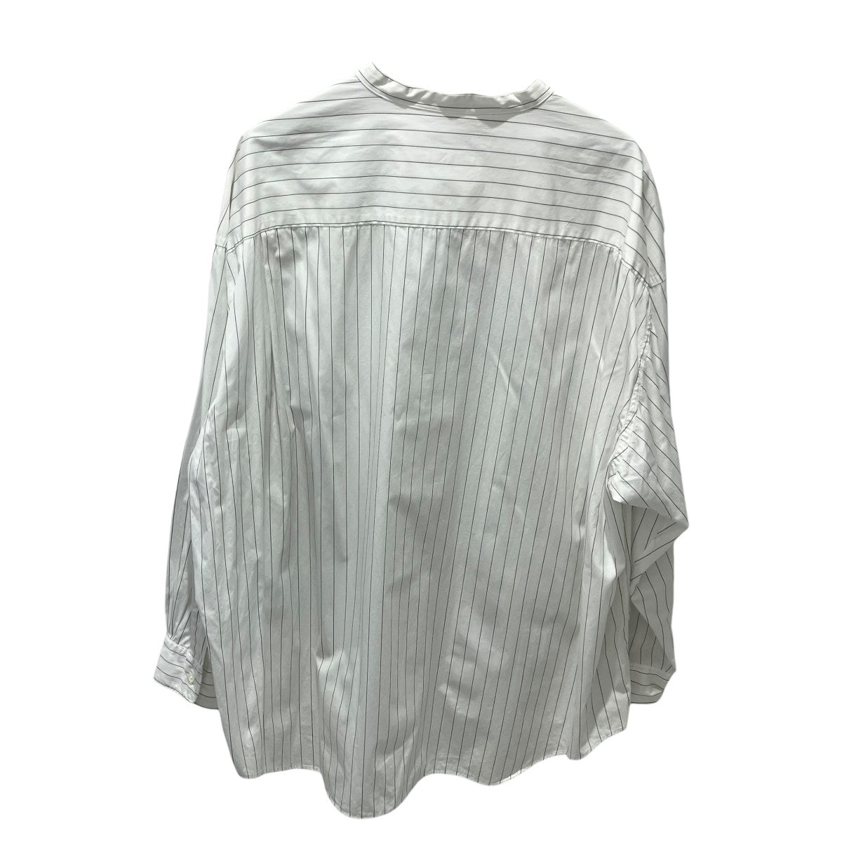 Graphpaper×THOMAS MASON Oversized Band Collar Shirt 長袖シャツ