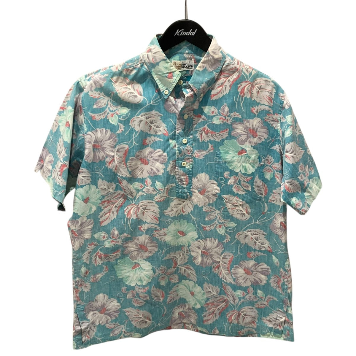 reyn spooner 70s-80s ビキニタグ 乳首なしタグアロハシャツ 古着・中古-1枚目のアイテム画像