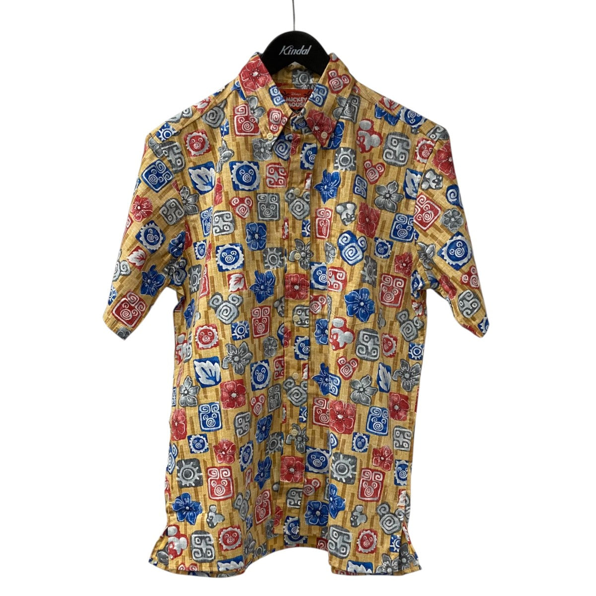reyn spooner×Disney MICKEY MOUSEアロハシャツ 古着・中古-1枚目のアイテム画像