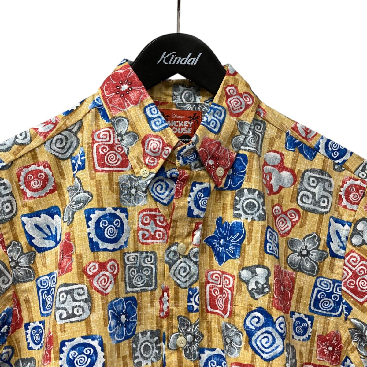 reyn spooner×Disney MICKEY MOUSEアロハシャツ 古着・中古-3枚目のアイテム画像
