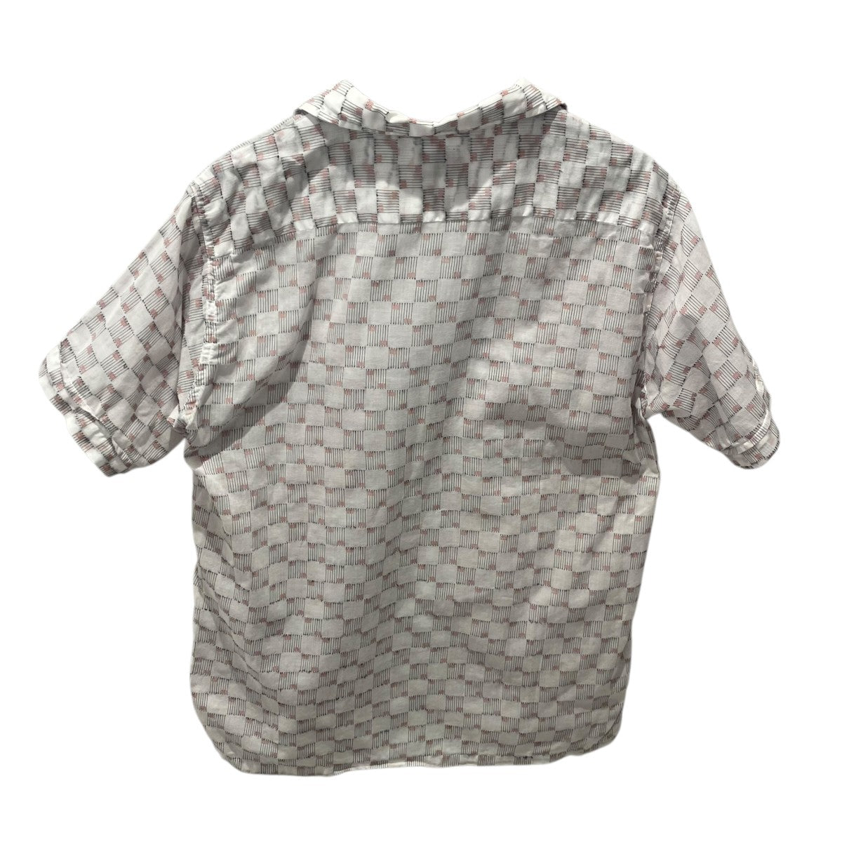 60-70s USA製 総柄半袖シャツ