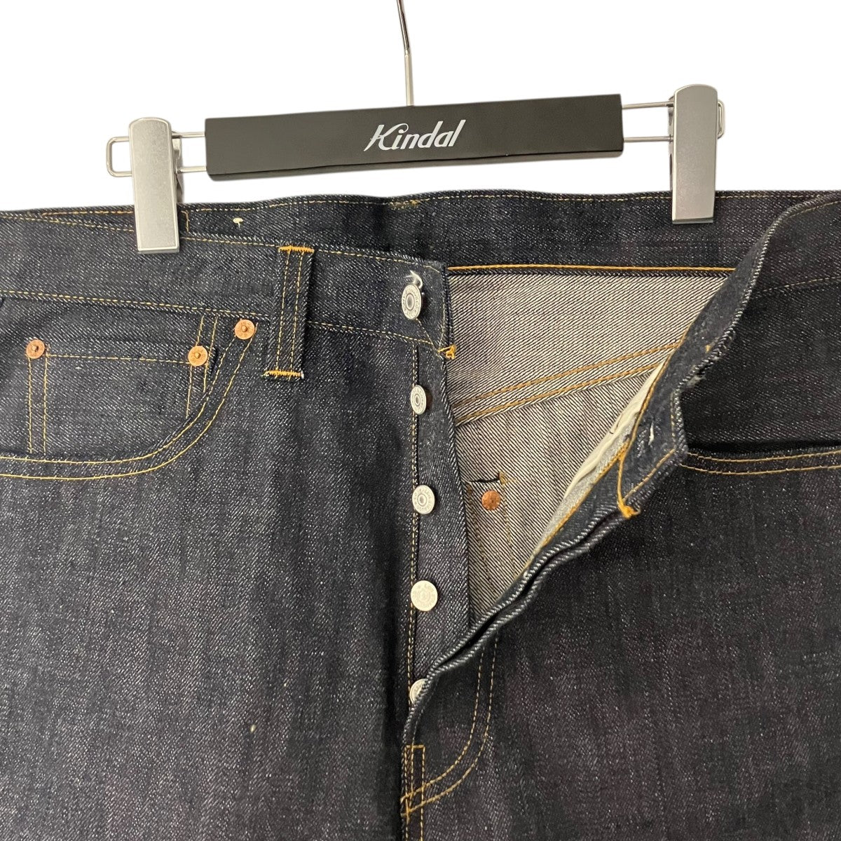 LEVI’S VINTAGE CLOTHING USA製 復刻 501XX 1947年モデル 00s ボタン裏555 バレンシア工場デニムパンツ47501-0111 古着・中古-3枚目のアイテム画像