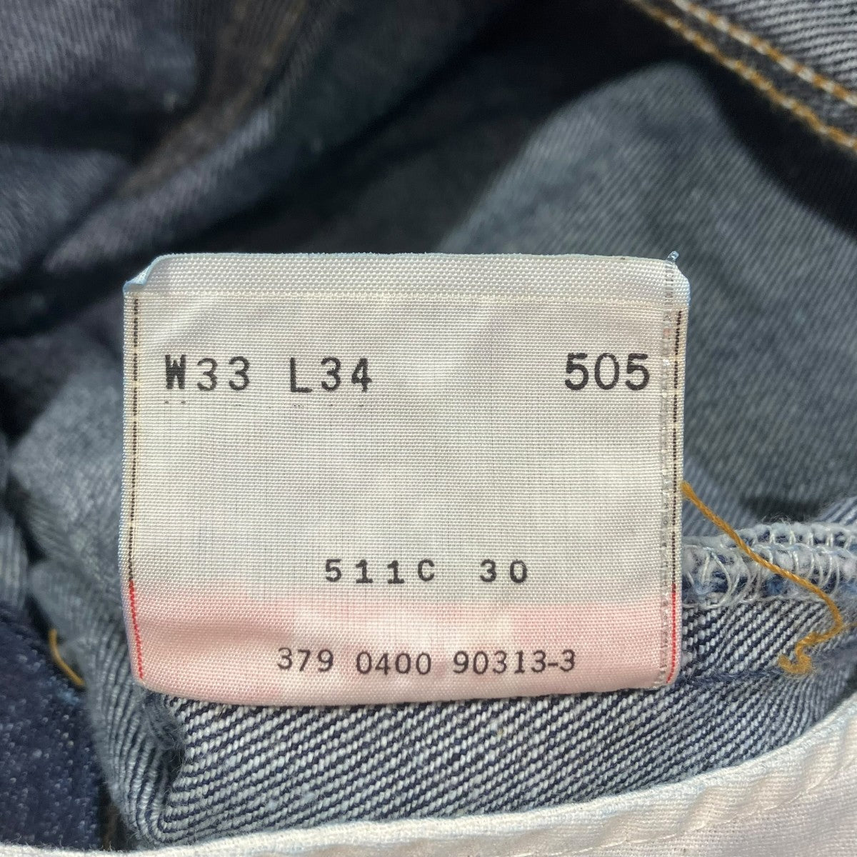 LEVI’S 00s USA製 ボタン裏379デニムパンツ505-03 古着・中古-6枚目のアイテム画像