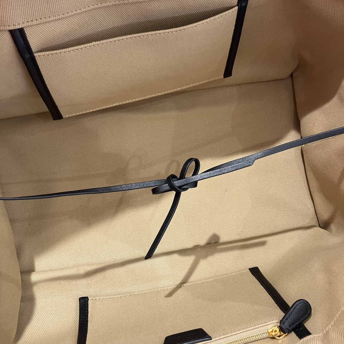THE ROW IDAHO キャンバスハンドバッグトートバッグ 古着・中古-5枚目のアイテム画像