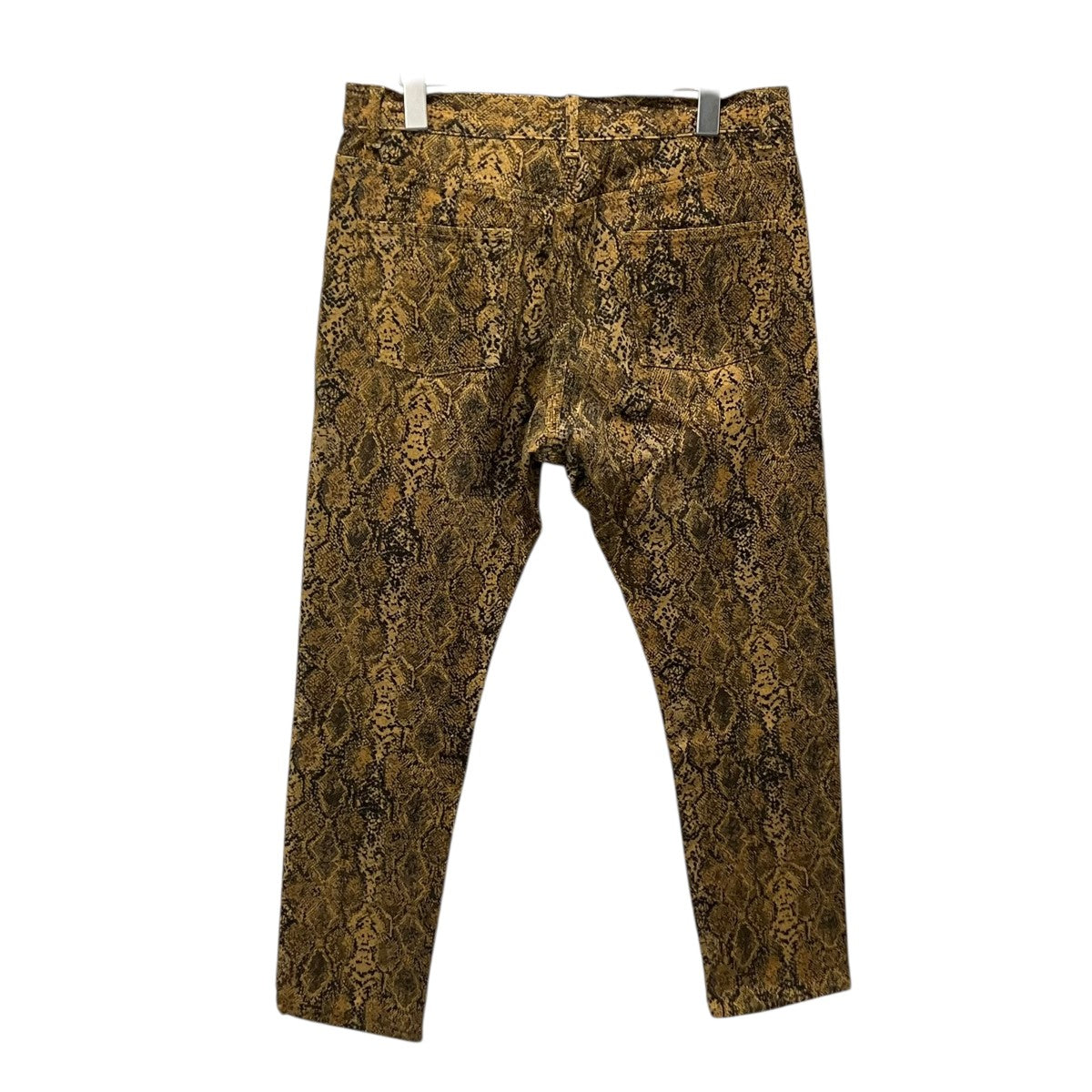 Needles 24SSSKINNY JEAN-PYTHON PTパイソン柄IN152 古着・中古-2枚目のアイテム画像
