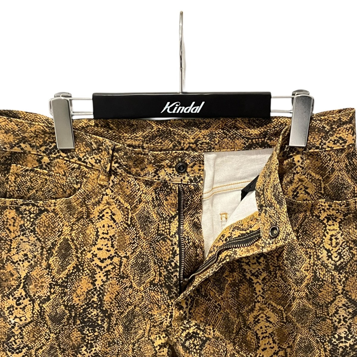 Needles 24SSSKINNY JEAN-PYTHON PTパイソン柄IN152 古着・中古-3枚目のアイテム画像