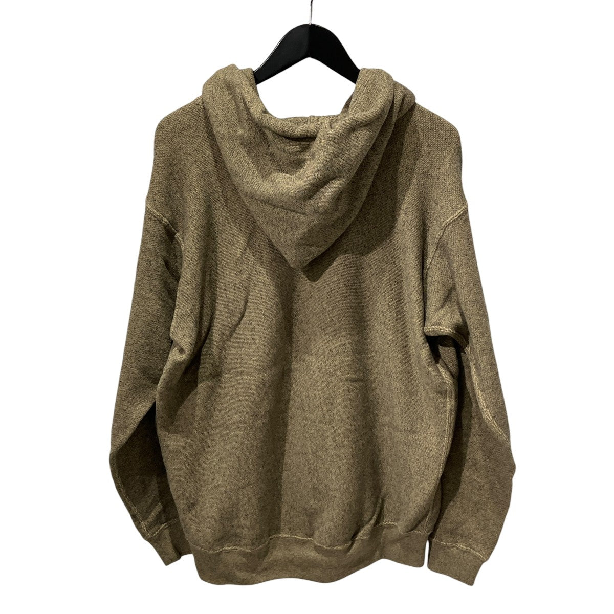 SALT AND PEPPER HALF ZIP HOODED SWEATプルオーバーパーカー782-5231004