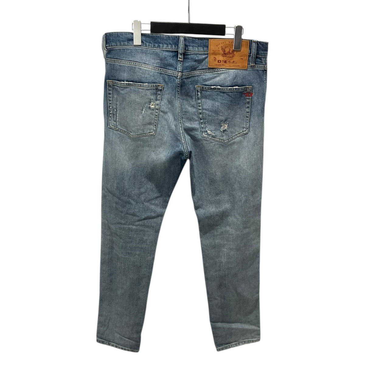 DIESEL D-STRUKT SLIM 00SPW4 クラッシュ加工デニムパンツ 古着・中古-2枚目のアイテム画像