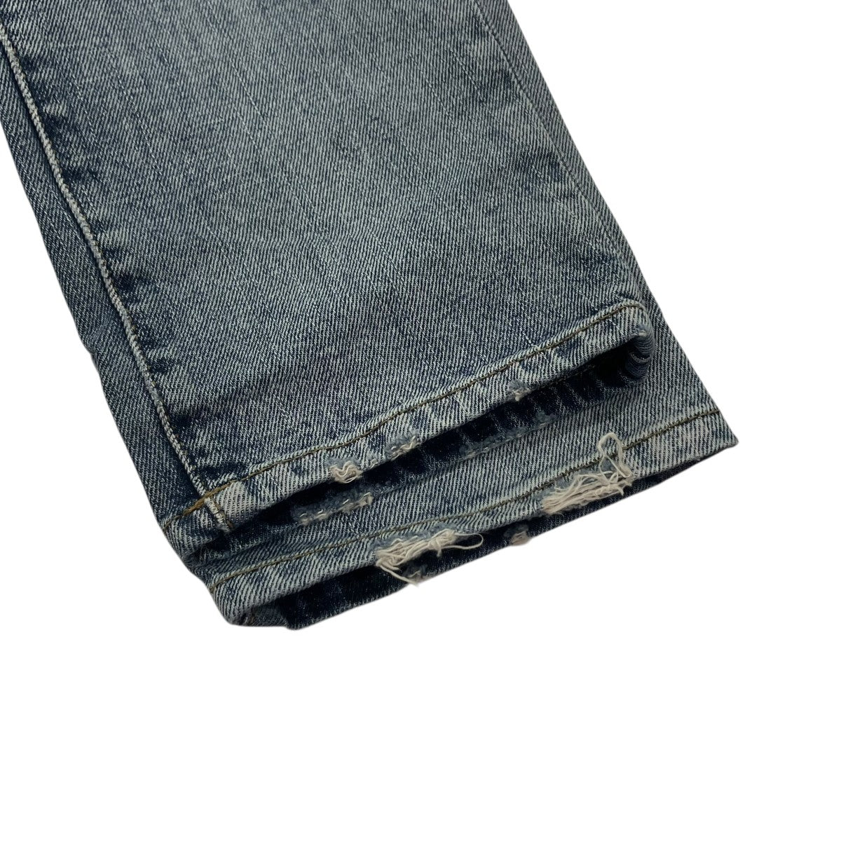 DIESEL D-STRUKT SLIM 00SPW4 クラッシュ加工デニムパンツ 古着・中古-4枚目のアイテム画像