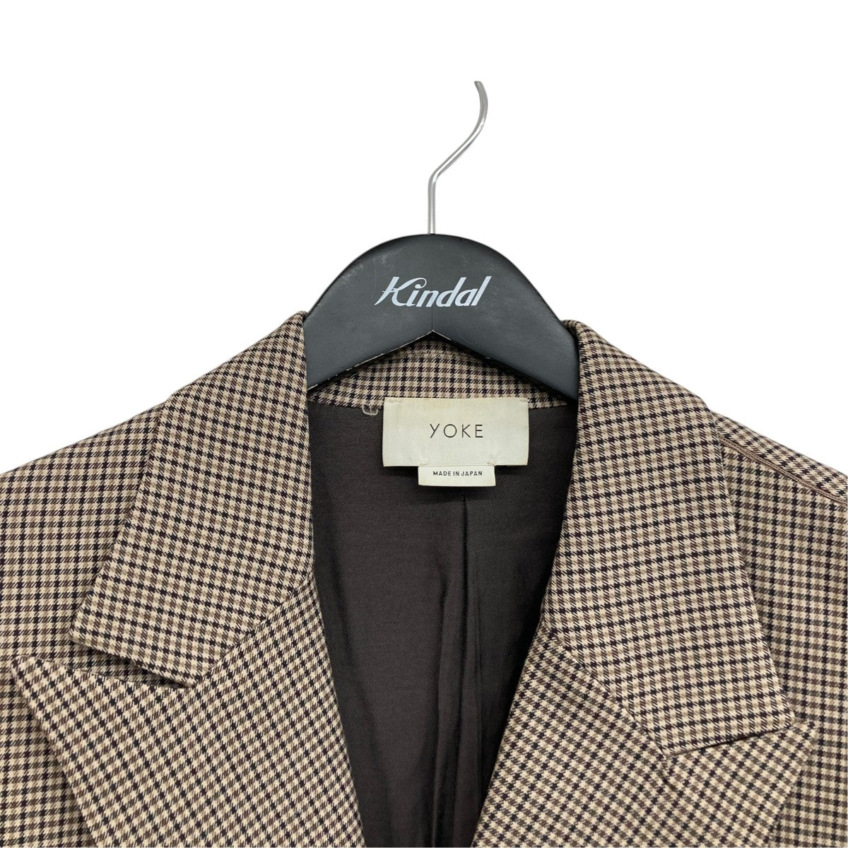 YK19AW0047J LOOSE DOUBLE-BREASTED JACKETダブルジャケット
