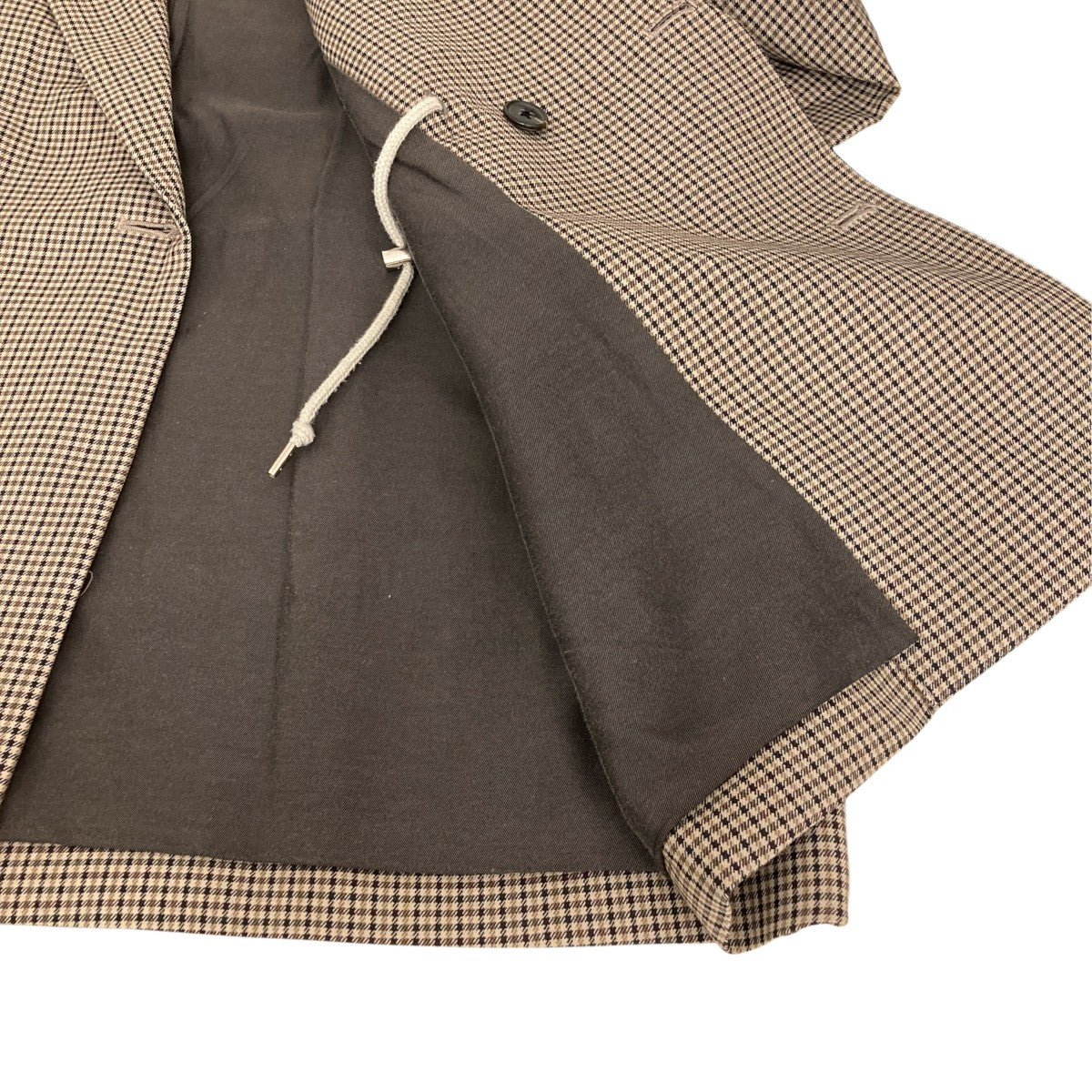 YK19AW0047J LOOSE DOUBLE-BREASTED JACKETダブルジャケット