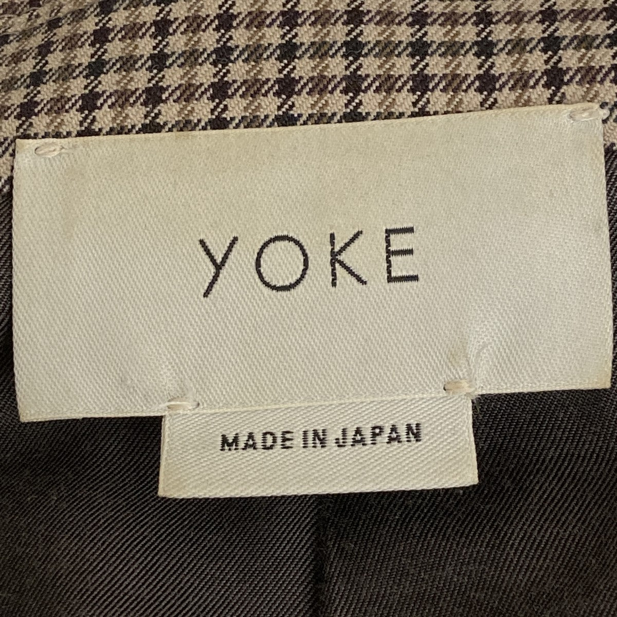 YK19AW0047J LOOSE DOUBLE-BREASTED JACKETダブルジャケット