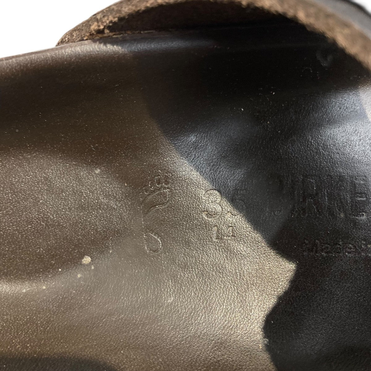 BIRKENSTOCK GIZEH LEATHERコンフォートサンダル 古着・中古-7枚目のアイテム画像