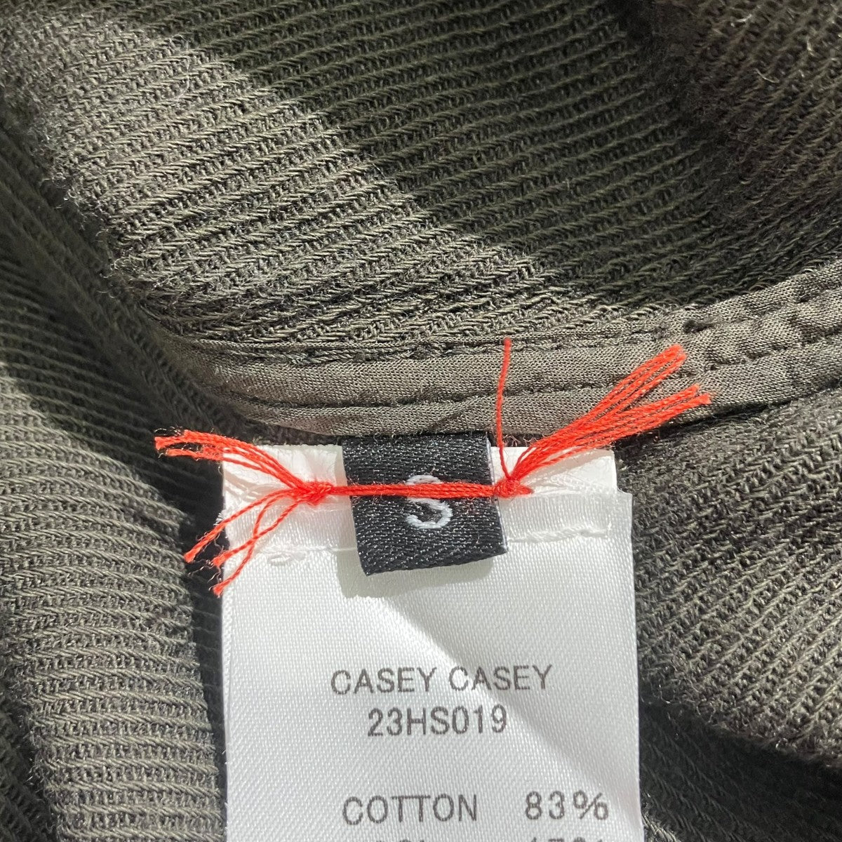 CASEY CASEY WORKER SWEATER長袖カットソー23hs019 古着・中古-5枚目のアイテム画像