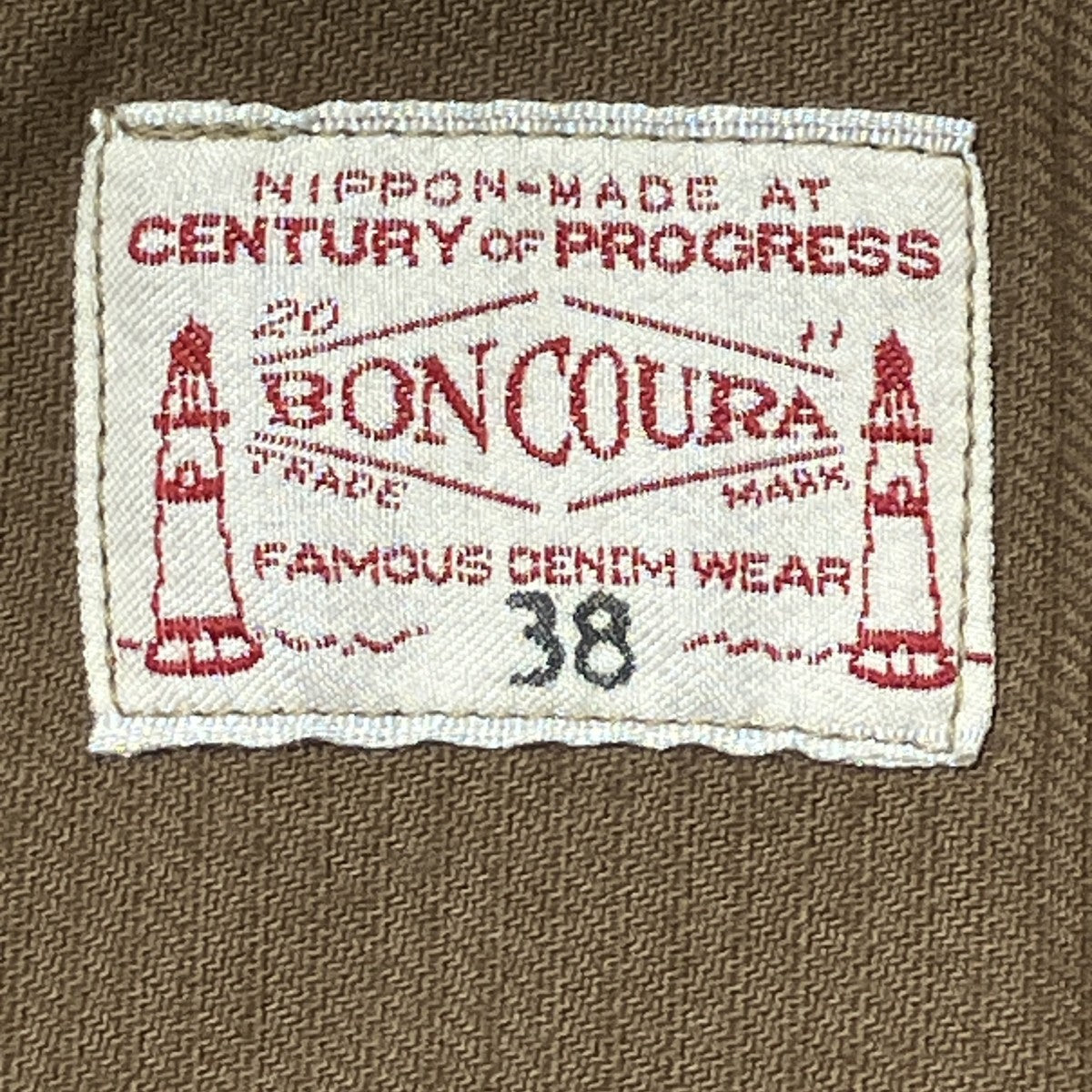 BONCOURA コーデュロイジャケットブルゾン 古着・中古-9枚目のアイテム画像