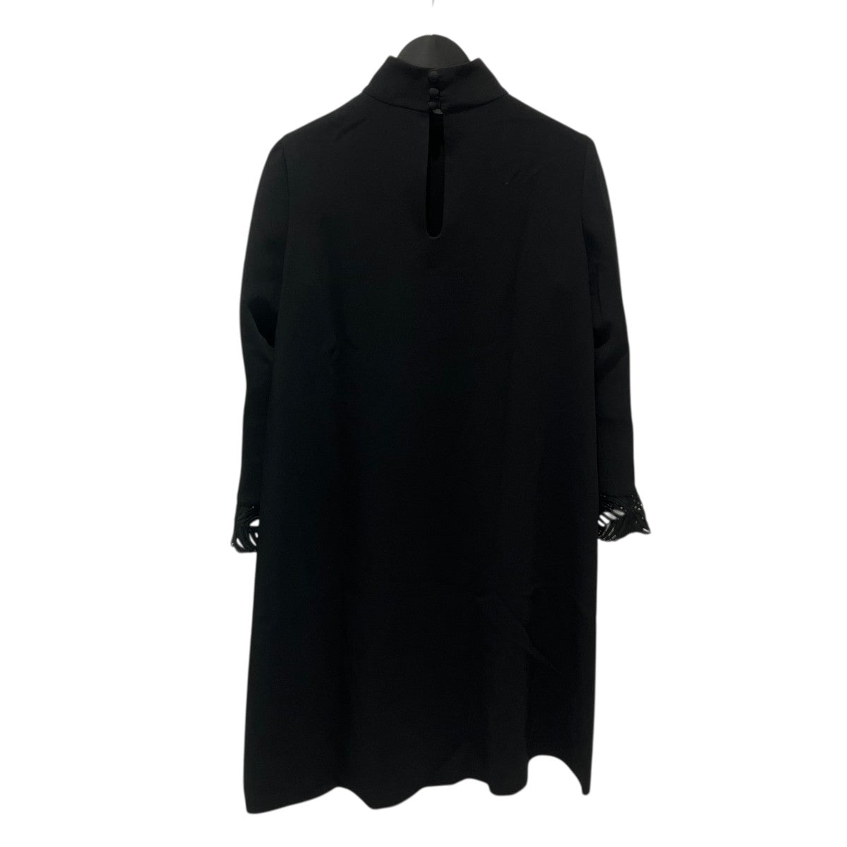mame kurogouchi 25SSEmbroidered Cuffs A-Line Dress長袖ワンピースMM25SS-DR094 古着・中古-2枚目のアイテム画像