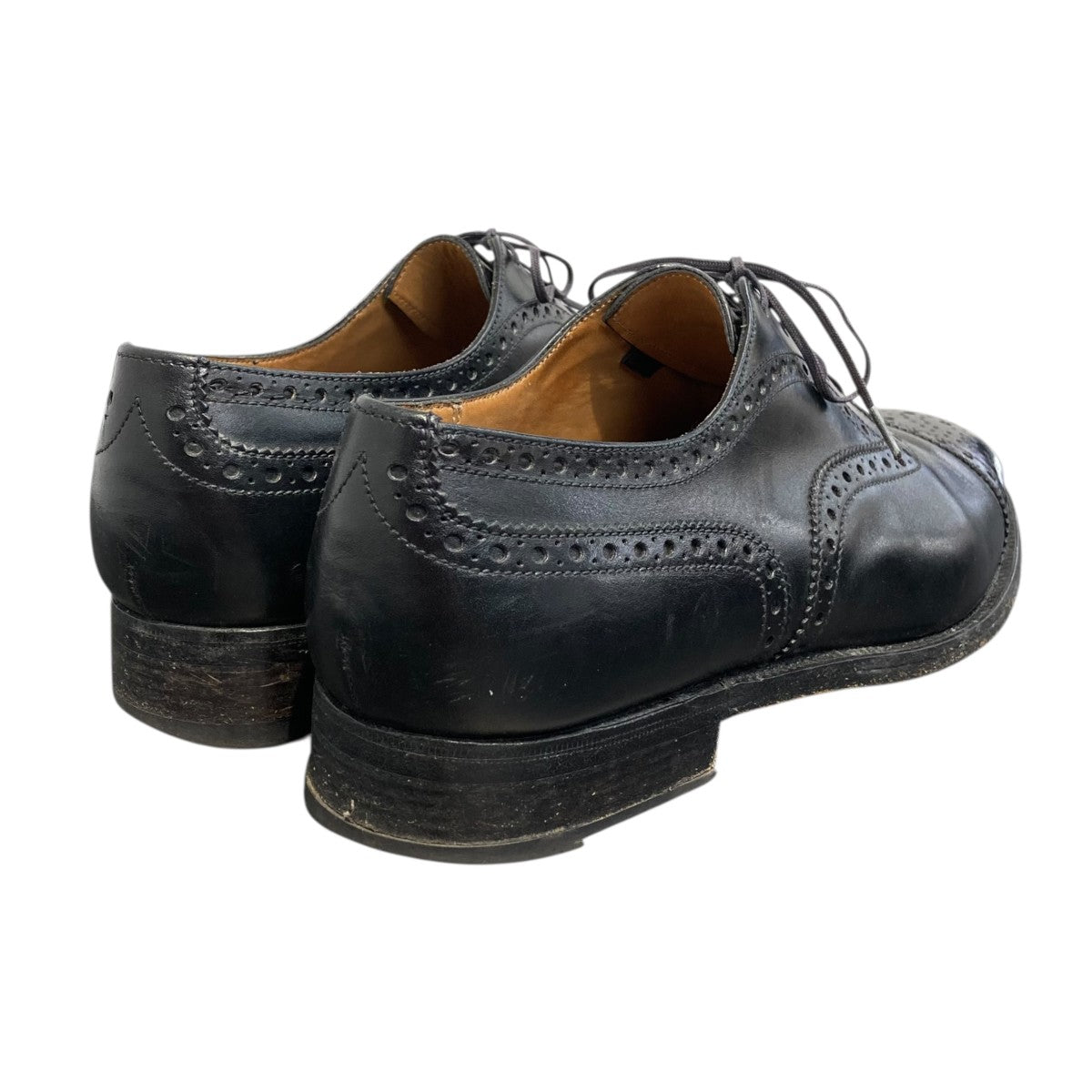 J．M．WESTON 310 メダリオン ストレートチップレザーシューズ 古着・中古-2枚目のアイテム画像