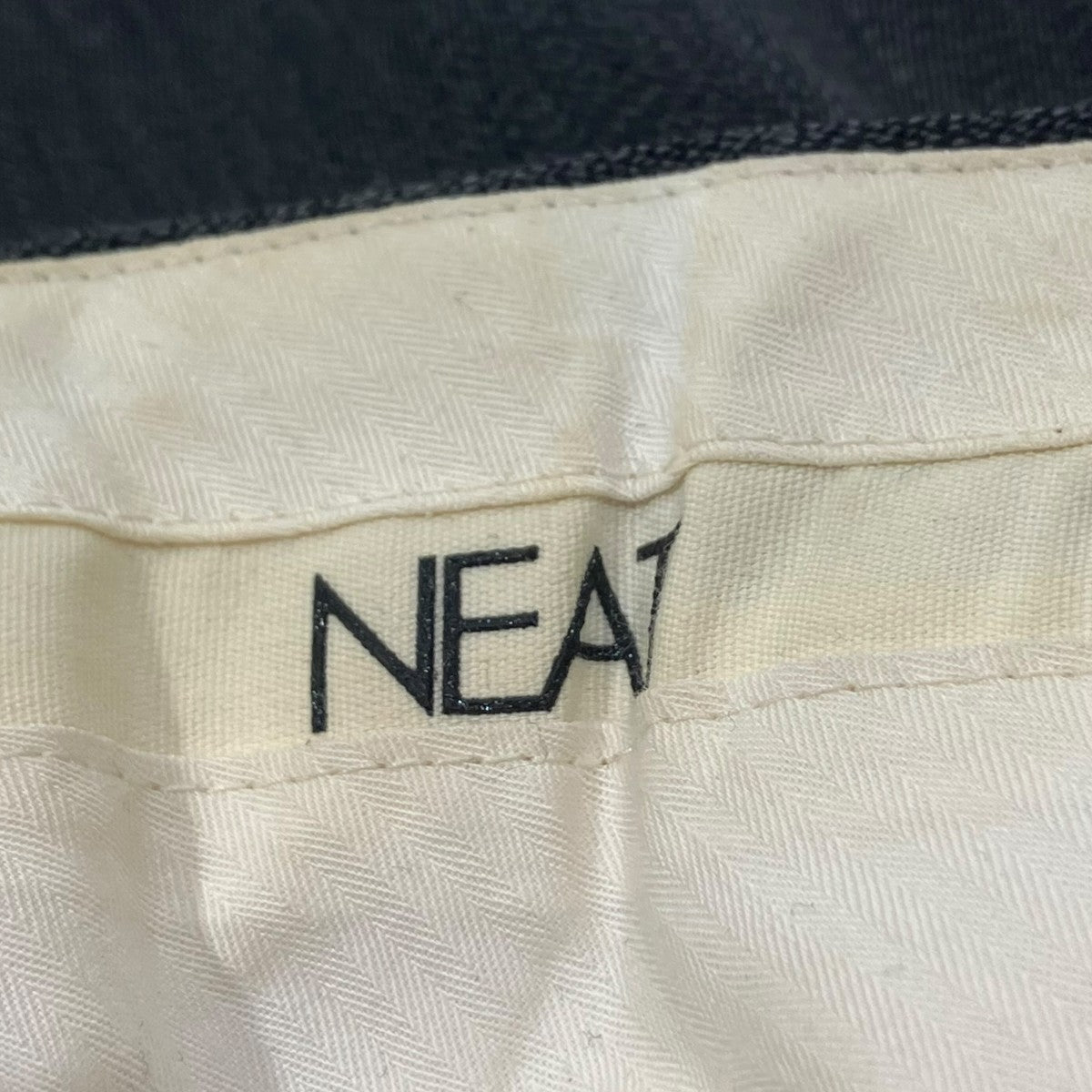 NEAT TAPERED ウールスラックス 古着・中古-7枚目のアイテム画像