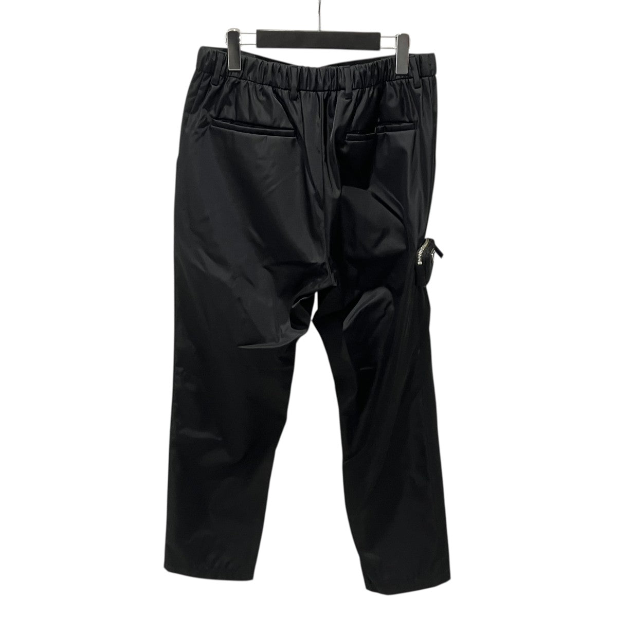 PRADA Re-Nylon 三角ロゴ トライアングルプレート ポケットデザイン ナイロンパンツイージーパンツSPH140 古着・中古-2枚目のアイテム画像