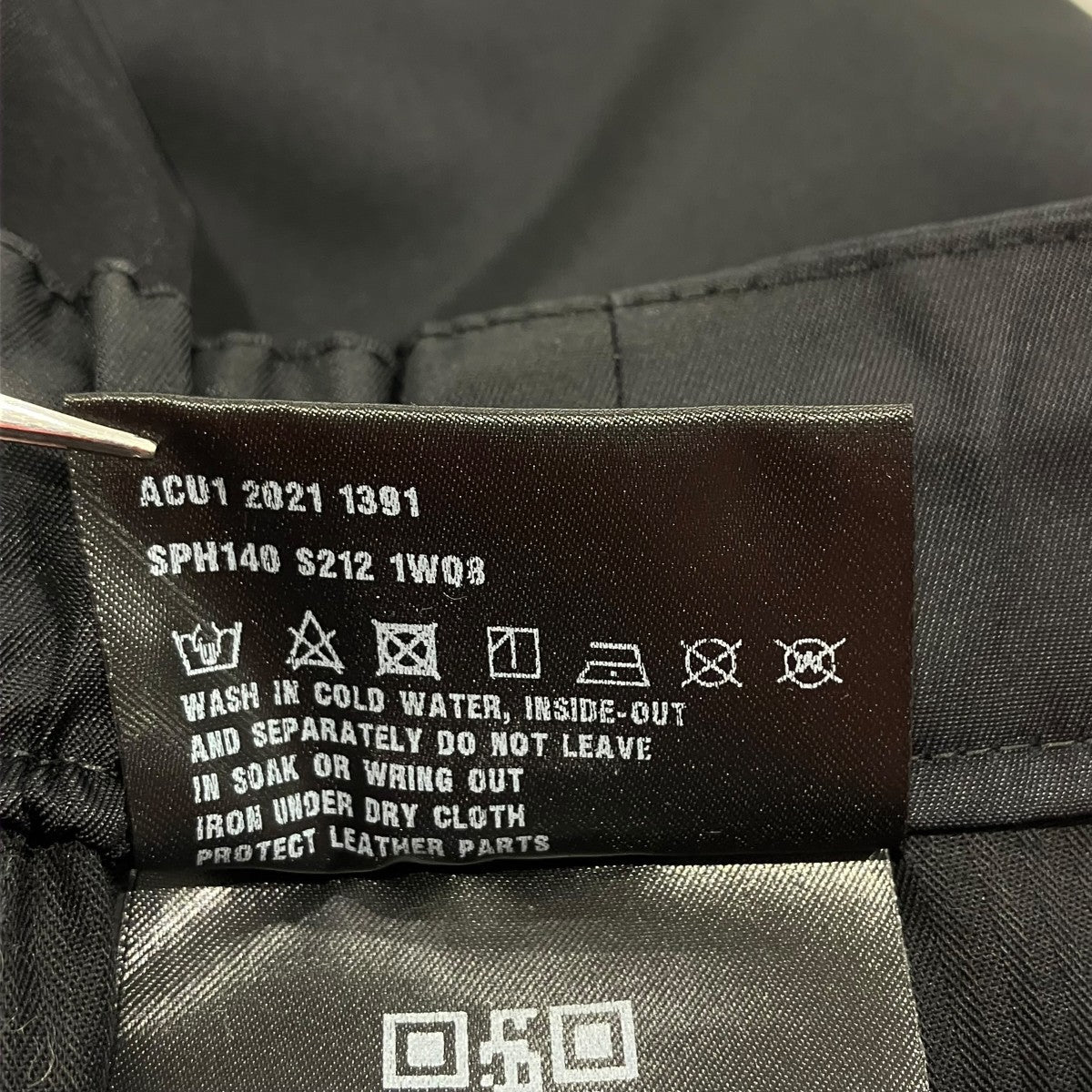PRADA Re-Nylon 三角ロゴ トライアングルプレート ポケットデザイン ナイロンパンツイージーパンツSPH140 古着・中古-8枚目のアイテム画像