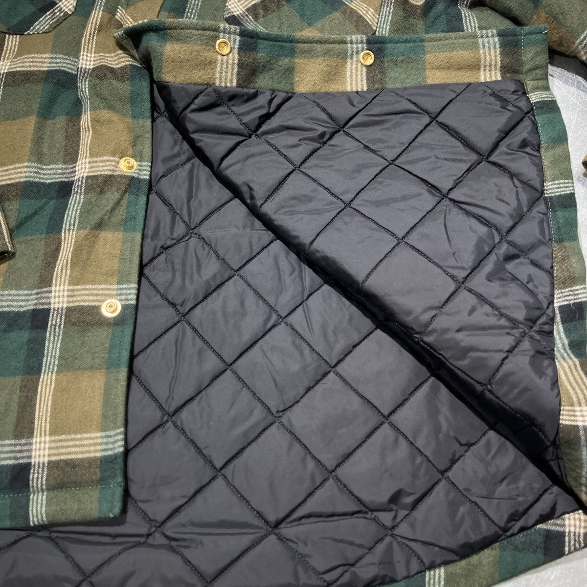 22AWOVERSHIRT IN CHECKED COTTONチェック長袖シャツ2W655150R
