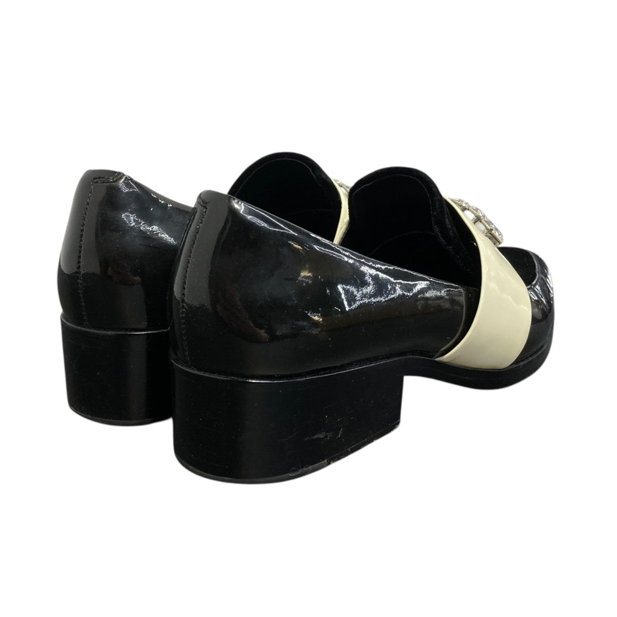 3．1 phillip lim ビジュー装飾パテントローファー 古着・中古-2枚目のアイテム画像