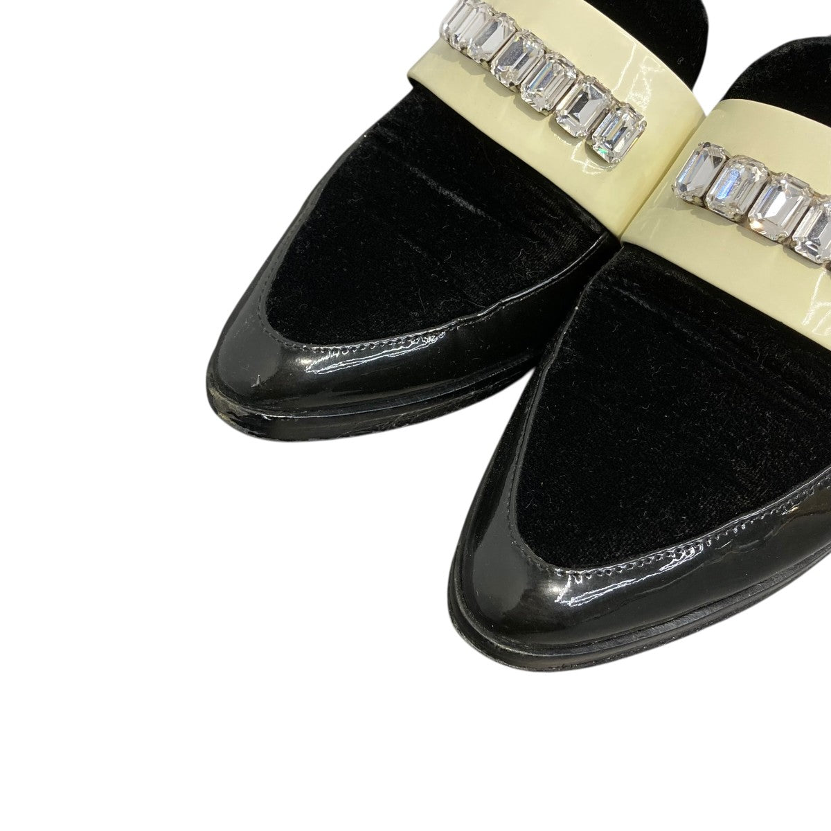 3．1 phillip lim ビジュー装飾パテントローファー 古着・中古-4枚目のアイテム画像