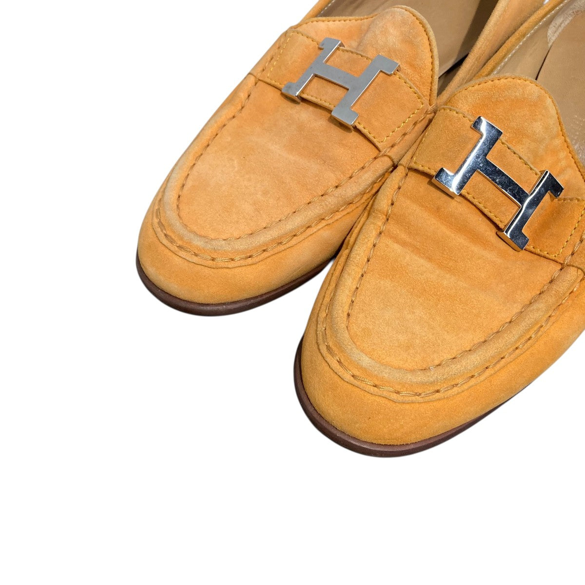 HERMES コンスタンスHバックルローファー 古着・中古-4枚目のアイテム画像