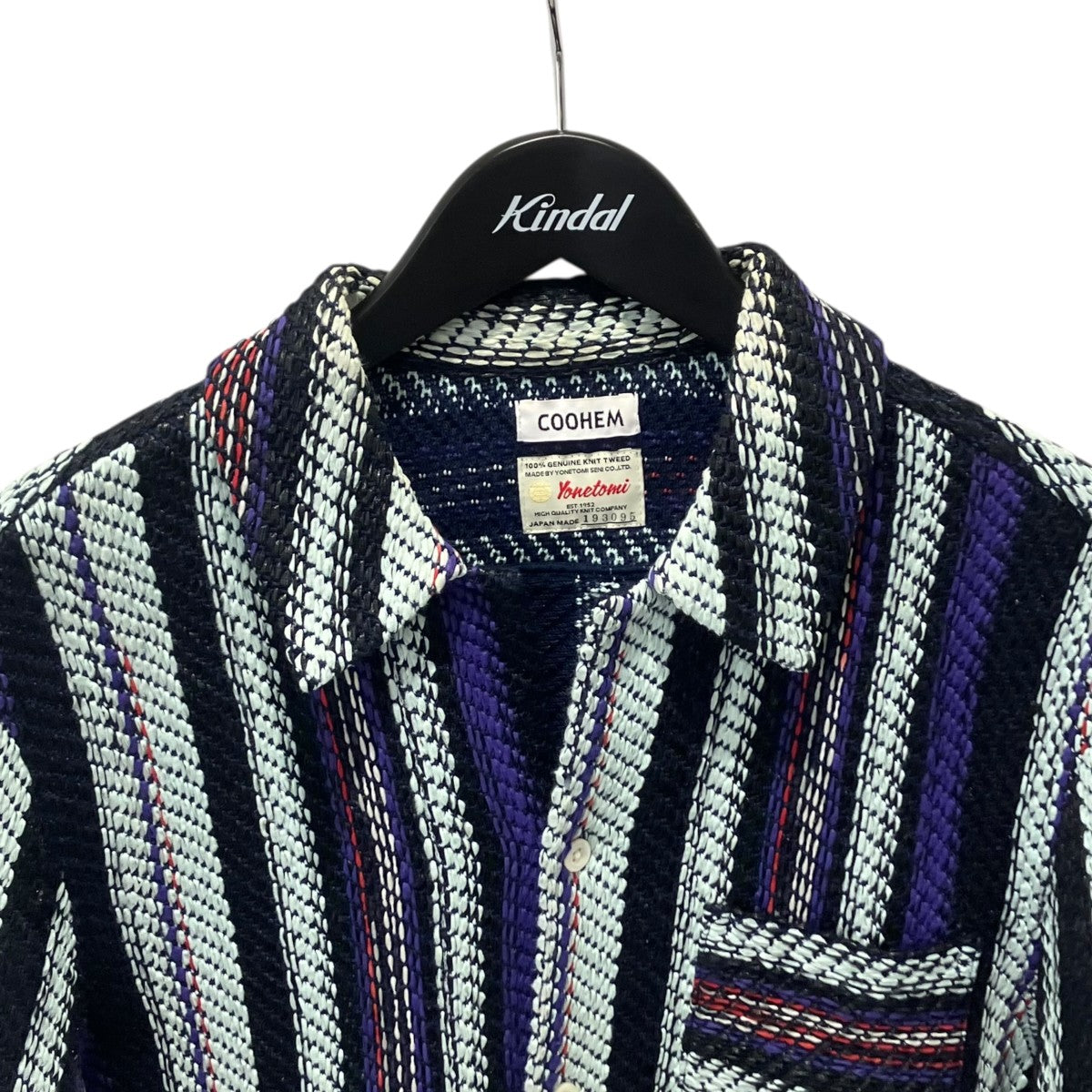 Yonetomi Tweed Shirt Jacketシャツジャケット20-192-021
