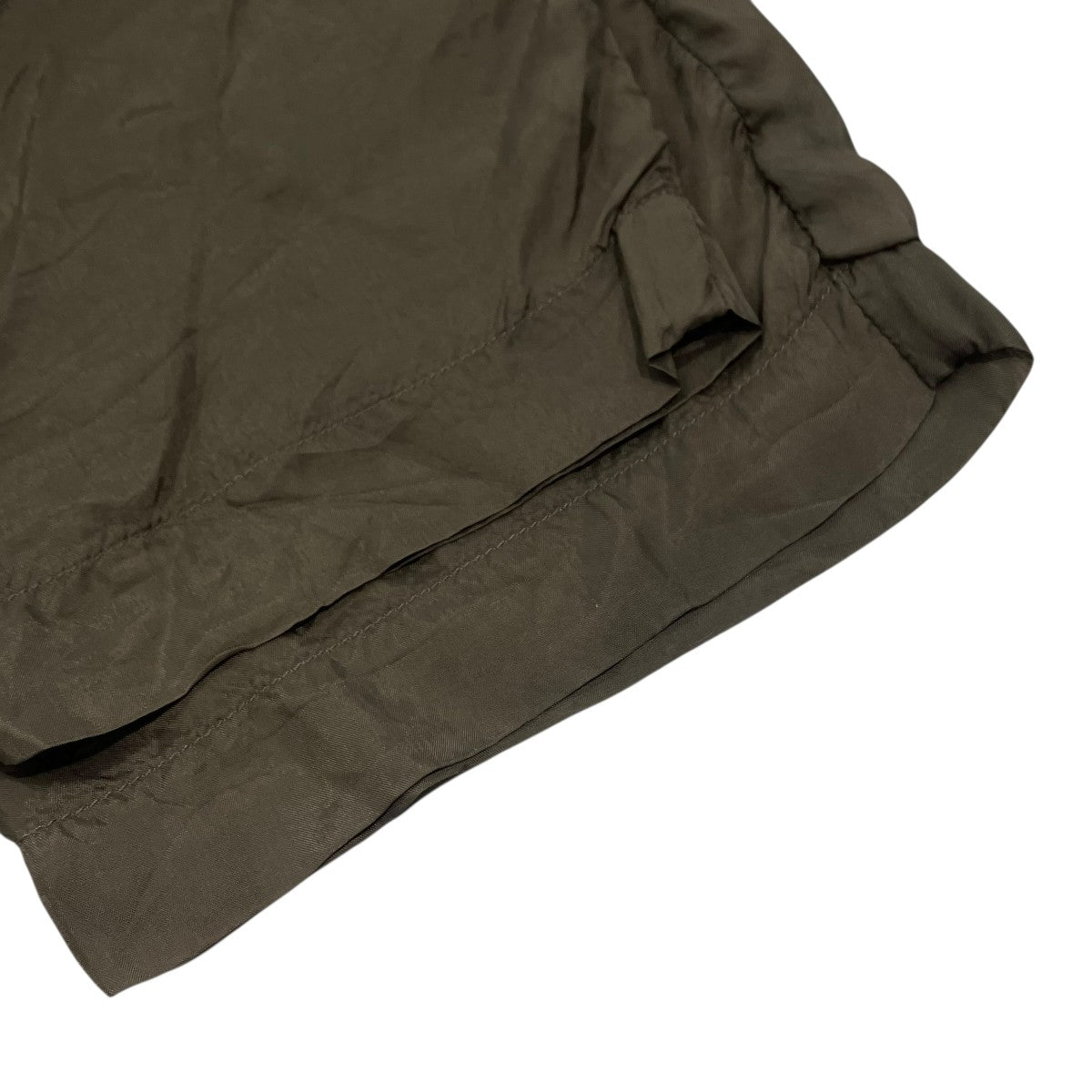 RICK OWENS 22SSドローストリングフロントジップパンツイージーパンツRU01B1361-J 古着・中古-4枚目のアイテム画像