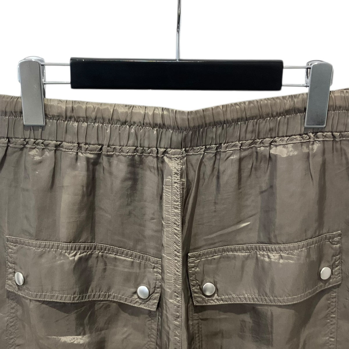 RICK OWENS 22SSドローストリングフロントジップパンツイージーパンツRU01B1361-J 古着・中古-5枚目のアイテム画像