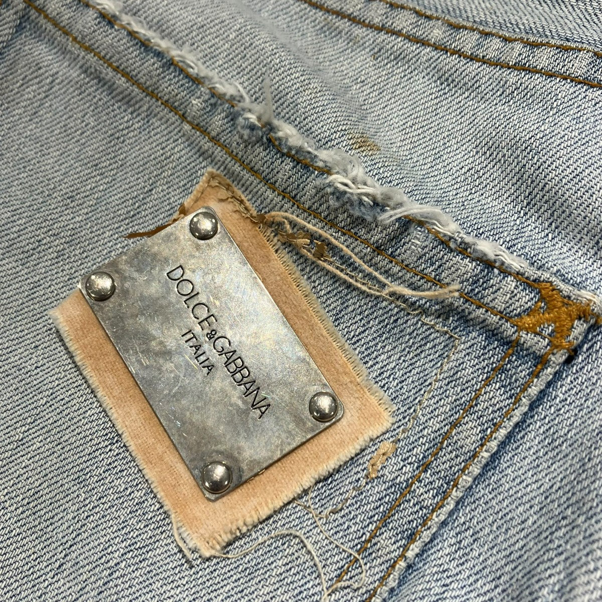 DOLCE ＆ GABBANA デニムパンツ 古着・中古-8枚目のアイテム画像