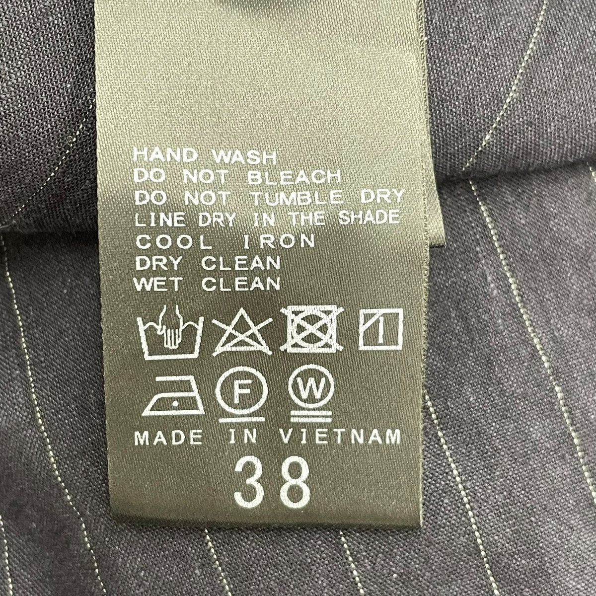 Spick and Span 24SSストライプパンツ24030200103020 古着・中古-6枚目のアイテム画像