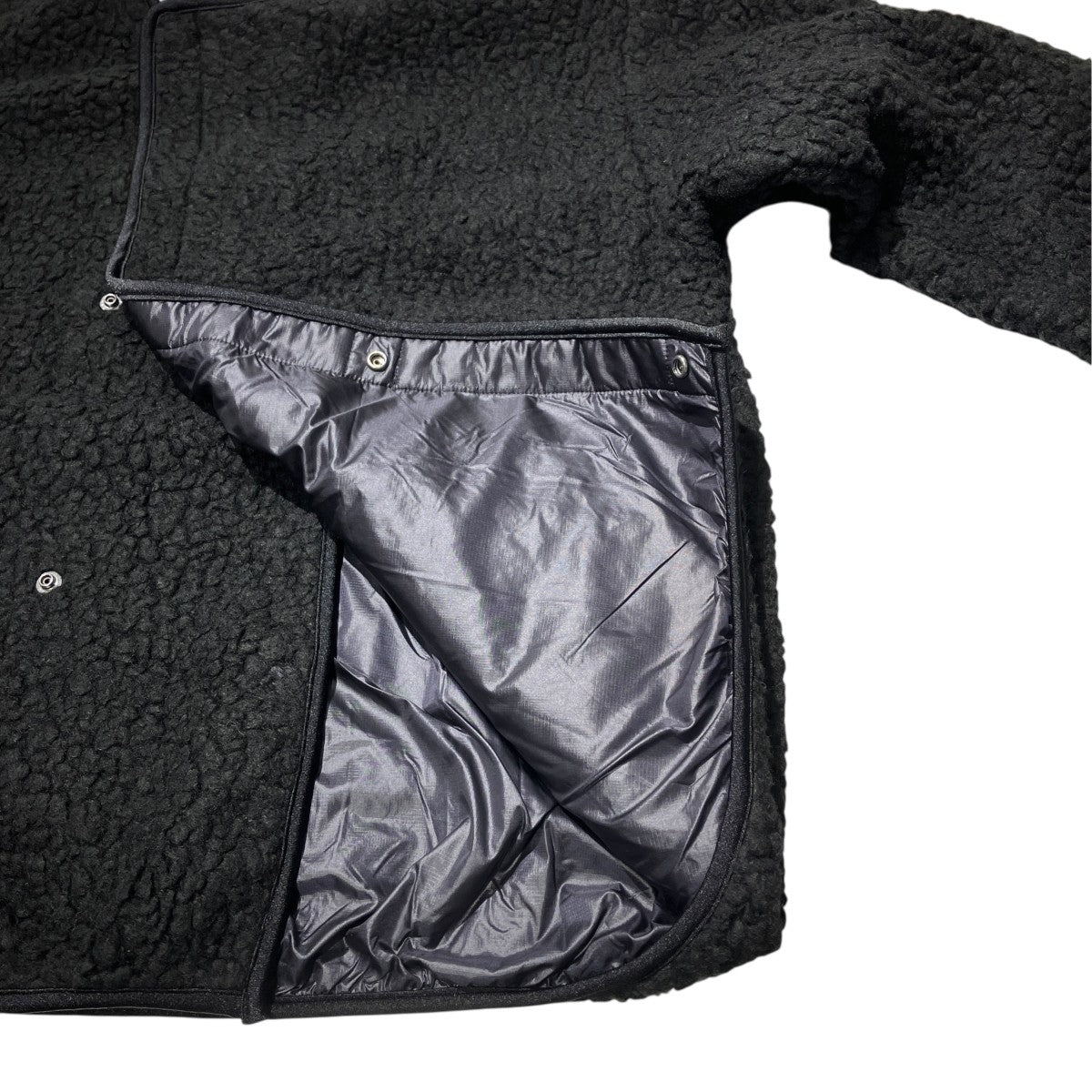 Fleece Nocollar JacketフリースジャケットN28-BL02