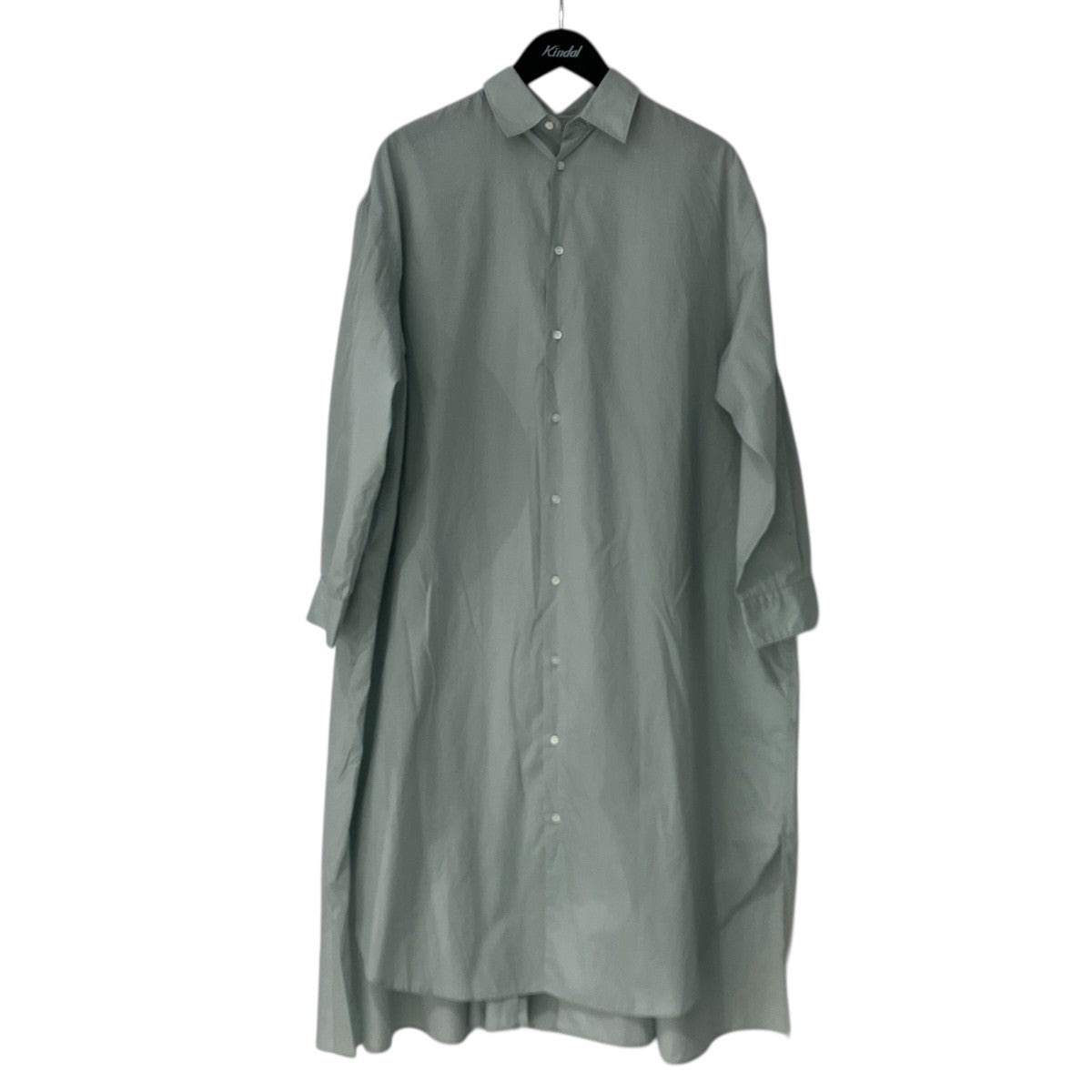 Graphpaper 22SSBroad Oversized Shirt DressシャツワンピースGL221-60227 古着・中古-1枚目のアイテム画像