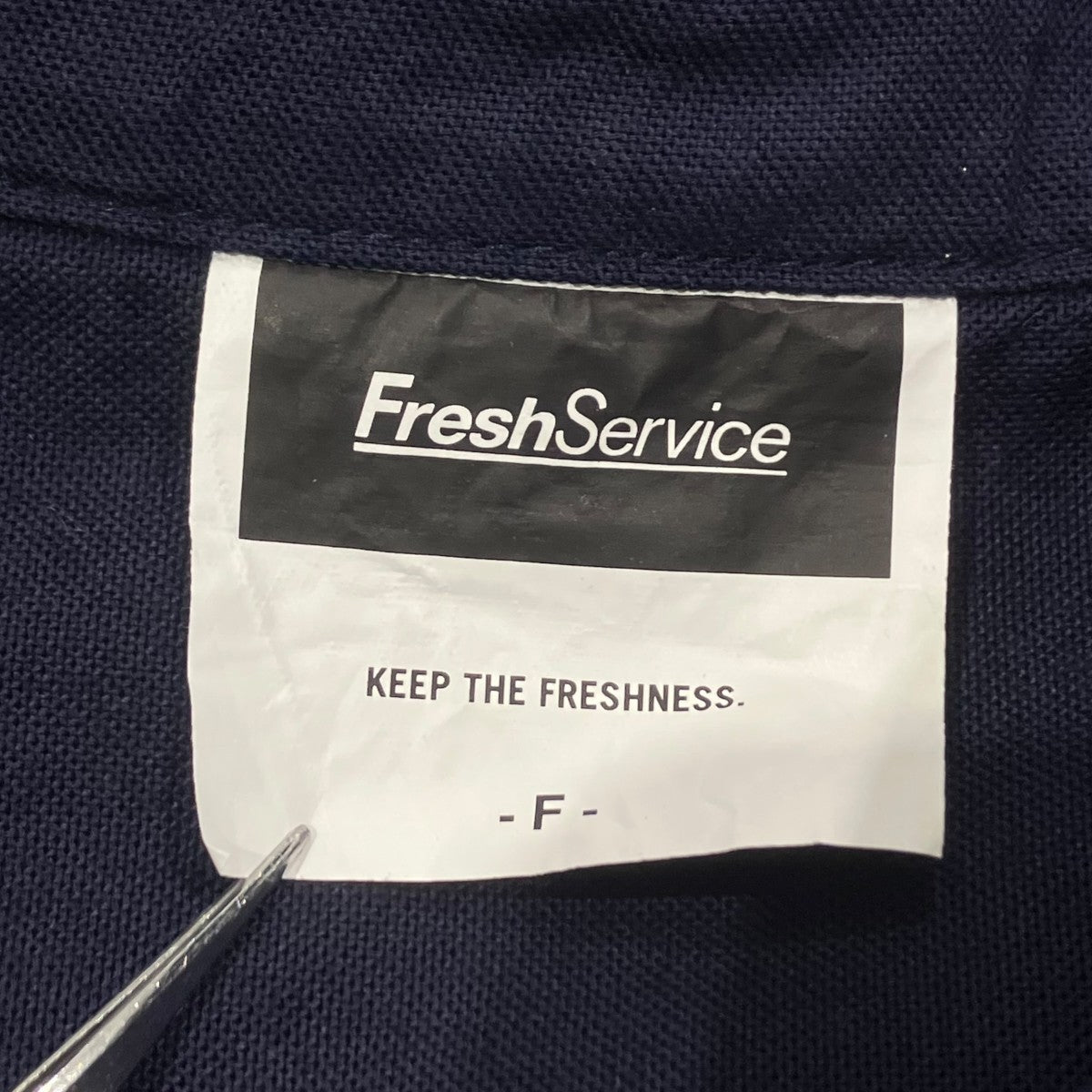 FreshService OXFORD FLAP POCKET L S SHIRT長袖シャツFSW-21-SH 66 古着・中古-5枚目のアイテム画像