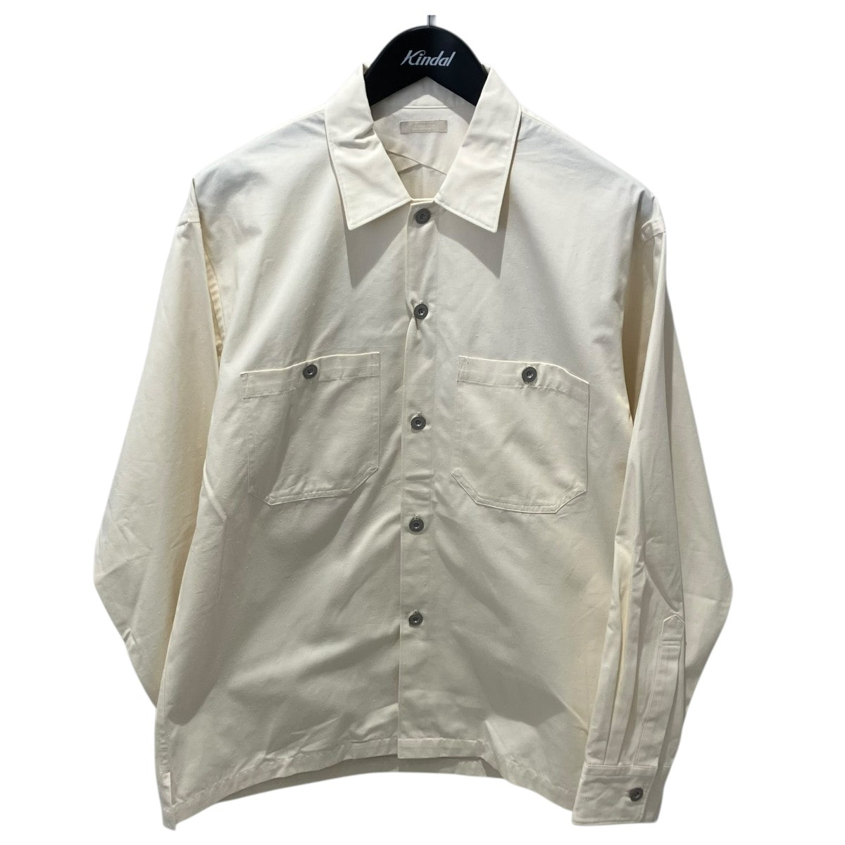 コットンシルクワークシャツ長袖シャツULSH20-EC71M