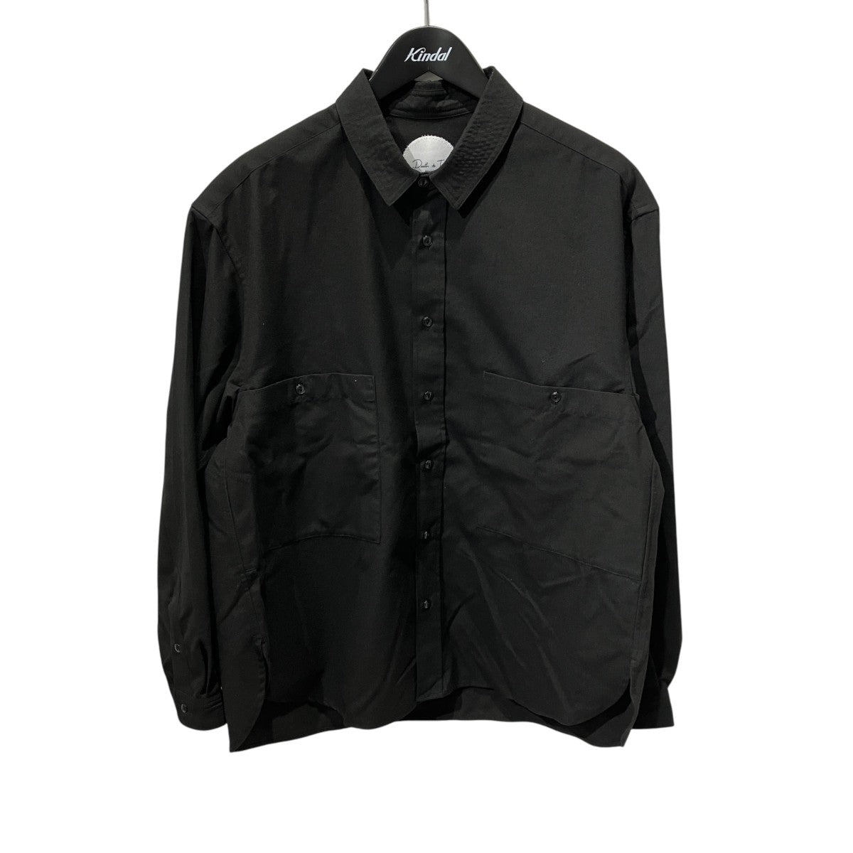 KESS CT BLACK SHIRT長袖シャツ1211-343-7188
