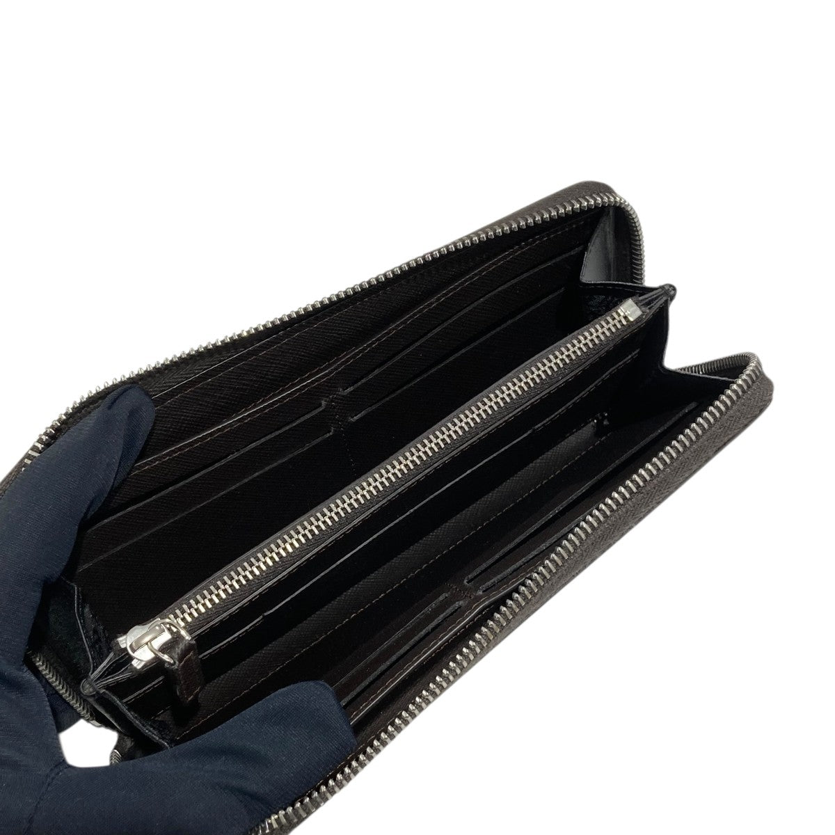dunhill ラウンドファスナー財布長財布 古着・中古-3枚目のアイテム画像