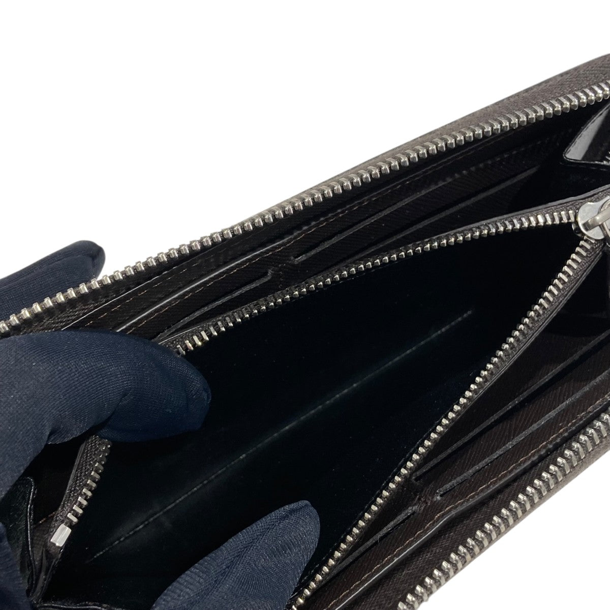 dunhill ラウンドファスナー財布長財布 古着・中古-4枚目のアイテム画像