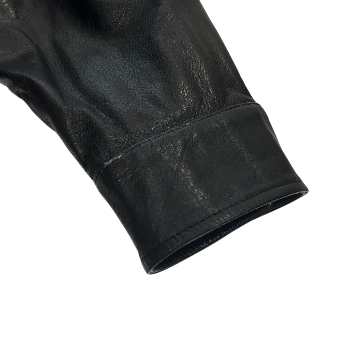 CCU SWING TOP JACKETライダースジャケットSH-37-COW 古着・中古-4枚目のアイテム画像