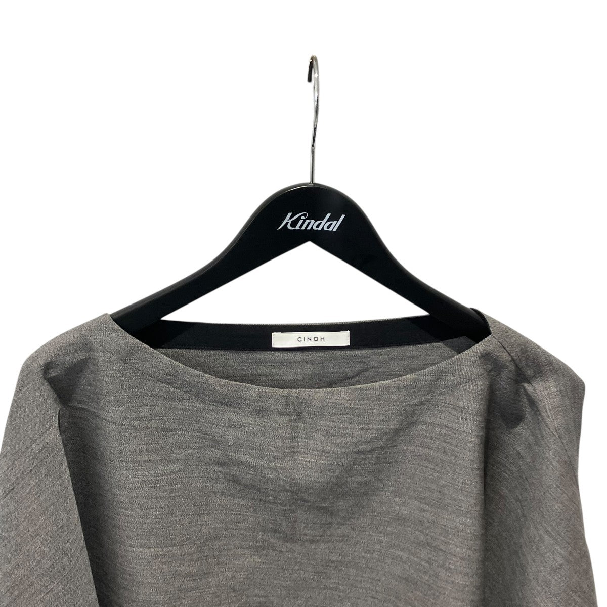 CINOH サマーウールケープブラウス SUMMER WOOL CAPE BLOUSE長袖ブラウス24SBL001 古着・中古-3枚目のアイテム画像