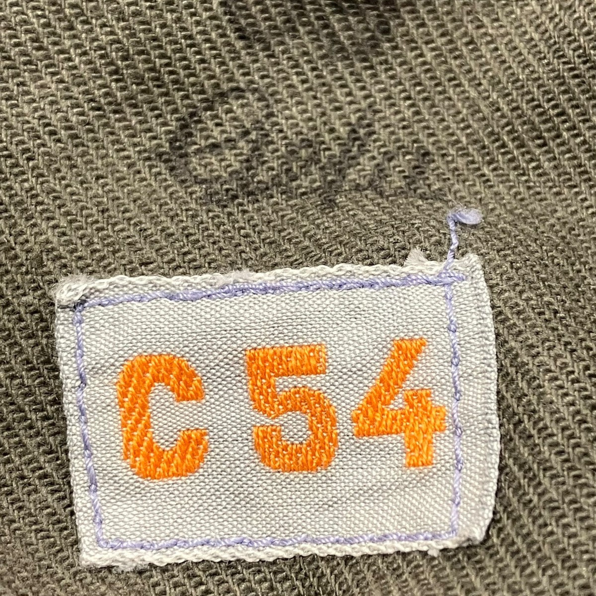 VINTAGE 60s スウェーデン軍 M-59 民間 CIVILFORSVARETミリタリージャケット 古着・中古-5枚目のアイテム画像