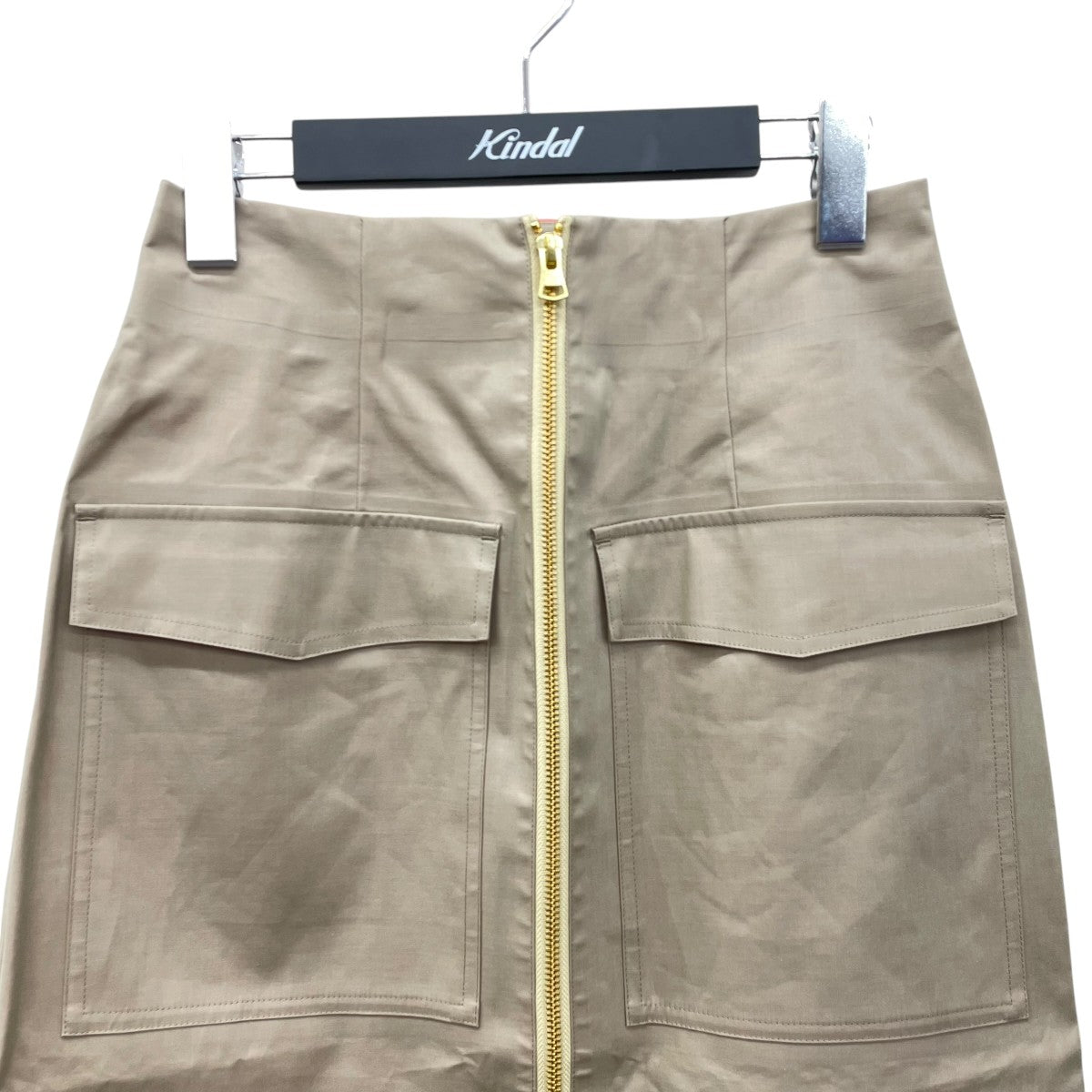 PATCHED FLAP PK SKIRTタイトスカートL201APFSK0203BL