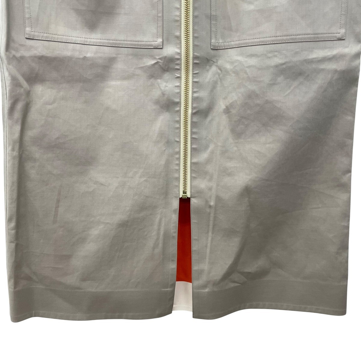 PATCHED FLAP PK SKIRTタイトスカートL201APFSK0203BL