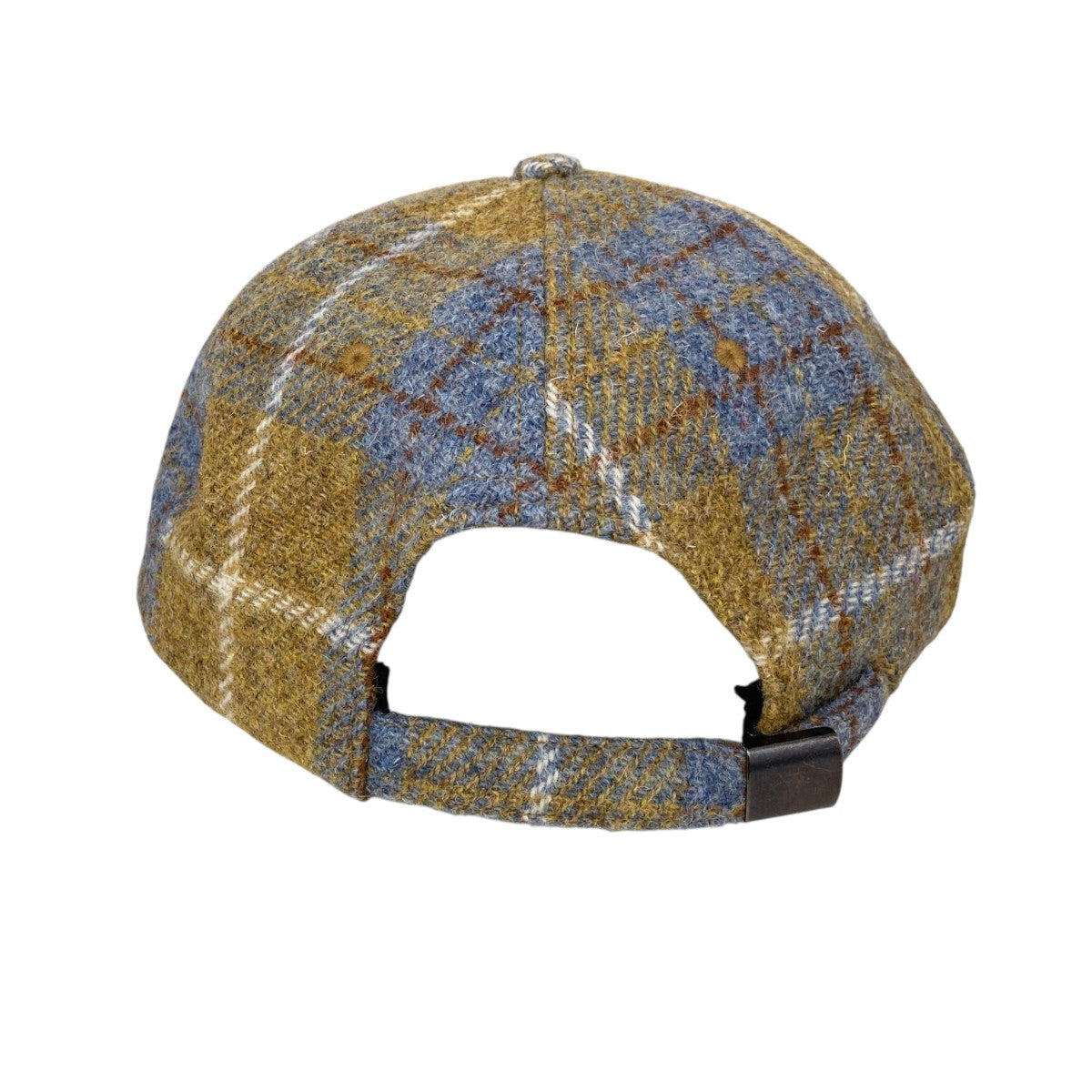 Harris tweed 6-panel capチェックキャップAWK-FW22-HT008