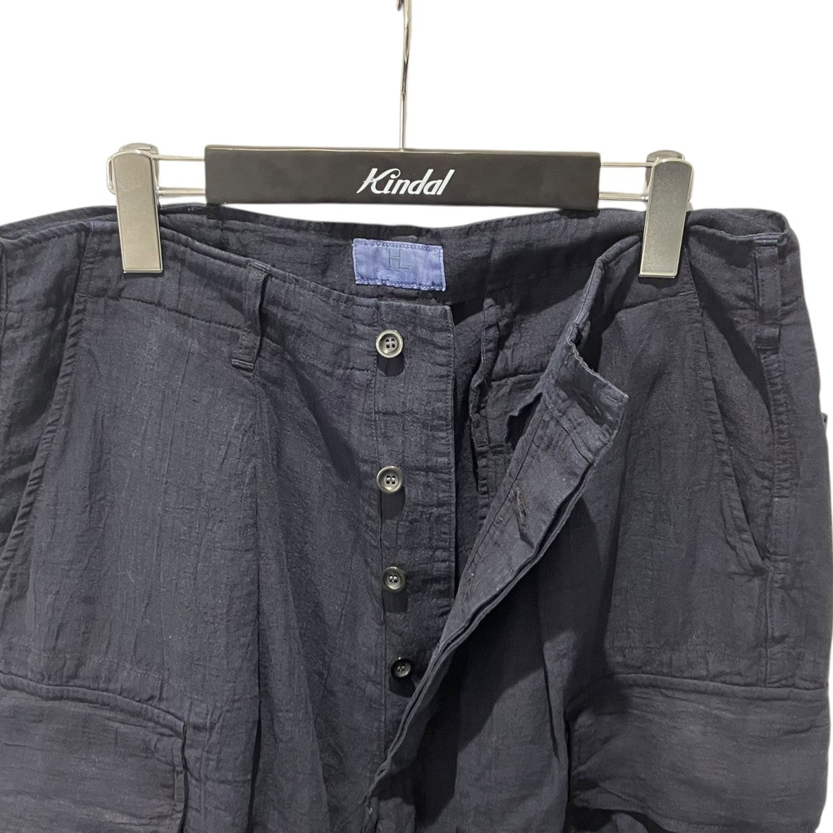 HERILL 26SSLINEN JUNGLE FATIGUE PANTSカーゴパンツ26-030-HL-8310-10 古着・中古-3枚目のアイテム画像